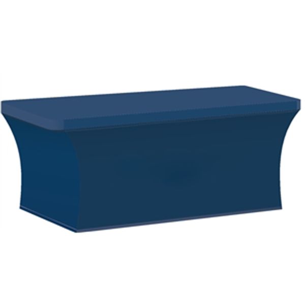 8' Stretch Table Cover Stock Color - Full Bleed Print