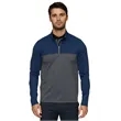 Flag & Anthem Men's Journey Performance Blocked 1/4 Zip Mock | https://www.bestnamebadges.com
