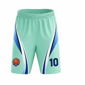 Sublimated Basketball Shorts Interlock 150G