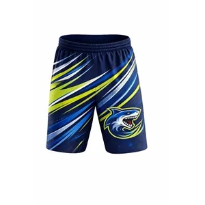 Sublimated Standard Length Basketball Shorts 160G