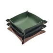 PU Leather Jewelry Valet Tray | https://www.bestnamebadges.com