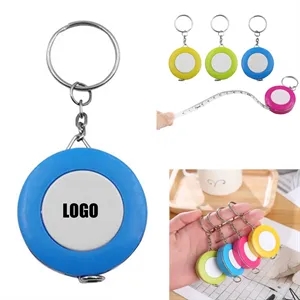 Mini Retractable Tape Measure Keychain