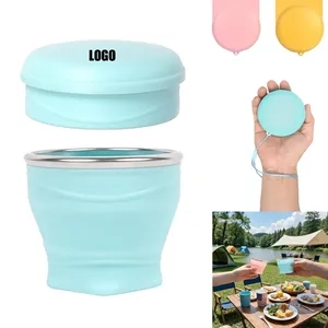 6oz Silicone Collapsible Water Cup
