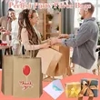 Custom Kraft Paper Gift Bags in Multiple Sizes | https://www.bestnamebadges.com