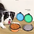 Collapsible Feeder Dog Bowl | https://www.bestnamebadges.com