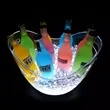 LED Transparent Plastic Ice Bucket | https://www.bestnamebadges.com