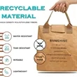DuPont Paper Insulated Lunch Bag for Cold Storage | https://www.bestnamebadges.com