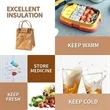 DuPont Paper Insulated Lunch Bag for Cold Storage | https://www.bestnamebadges.com