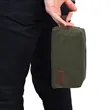 Men Waterproof Canvas Toiletry Bag with Handle | https://www.bestnamebadges.com