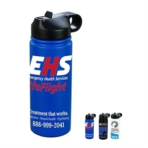 19 oz Powder Coated Double Wall Insulated Stainless Steel | https://www.bestnamebadges.com