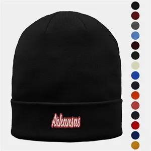 Fine Gauge Roll Up Beanie | https://www.bestnamebadges.com