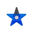 Recycled PS Star Shape Magnetic Memo Clip | https://www.bestnamebadges.com