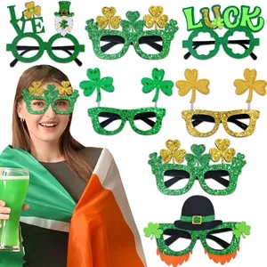 St. Patrick's Day Shamrock Glasses