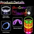 Sound-Activated LED Flashing Bracelets | https://www.bestnamebadges.com