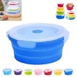 13.5oz Collapsible Food Bowl | https://www.bestnamebadges.com