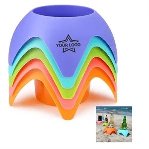 Beach Drink Cup Holder Sand Coasters