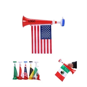 Customized Stadium horn with nation flags