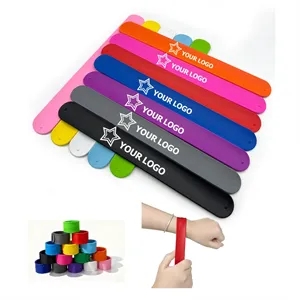 Custom Silicone Slap Bracelets Bands