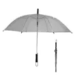 46" Arc Clear Umbrella | https://www.bestnamebadges.com