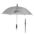 46" Arc Clear Umbrella | https://www.bestnamebadges.com