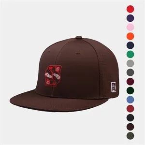 GameChanger Pro Shape Perforated Flat Bill Cap | https://www.bestnamebadges.com