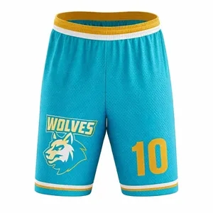 Men's Sublimated Fashion Basketball Shorts 165 GSM