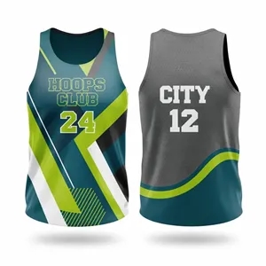 Women's Reversible Sublimated Basketball Jersey 160GSM