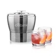 Genoa Ice Bucket & Ritz On-the-Rocks Set | https://www.bestnamebadges.com
