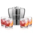 Genoa Ice Bucket & Ritz On-the-Rocks Set | https://www.bestnamebadges.com