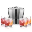 Genoa Ice Bucket & Ritz On-the-Rocks Set | https://www.bestnamebadges.com
