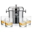 Milano Ice Bucket & Aristocrat On-the-Rocks Set | https://www.bestnamebadges.com