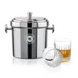 Milano Ice Bucket & Hartmann On-the-Rocks Set | https://www.bestnamebadges.com