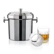 Milano Ice Bucket & Hartmann On-the-Rocks Set | https://www.bestnamebadges.com