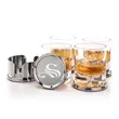 Baldoni Coasters & Montana On-the-Rocks Set | https://www.bestnamebadges.com