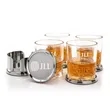 Baldoni Coasters & Libretto On-the-Rocks Set | https://www.bestnamebadges.com