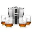 Genoa Ice Bucket & Gibson On-the-Rocks Set | https://www.bestnamebadges.com