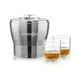 Genoa Ice Bucket & Drysdale On-the-Rocks Set | https://www.bestnamebadges.com