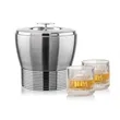 Genoa Ice Bucket & Dillard On-the-Rocks Set | https://www.bestnamebadges.com