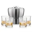 Genoa Ice Bucket & Avalon On-the-Rocks Set | https://www.bestnamebadges.com