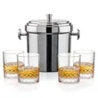 Milano Ice Bucket & Templeton On-the-Rocks Set | https://www.bestnamebadges.com