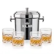 Milano Ice Bucket & Park Lane On-the-Rocks Set | https://www.bestnamebadges.com