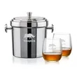 Milano Ice Bucket & Gibson On-the-Rocks Set | https://www.bestnamebadges.com