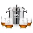 Milano Ice Bucket & Gibson On-the-Rocks Set | https://www.bestnamebadges.com