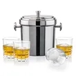 Milano Ice Bucket & Fortino On-the-Rocks Set | https://www.bestnamebadges.com