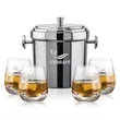 Milano Ice Bucket & Dimasio On-the-Rocks Set | https://www.bestnamebadges.com