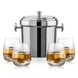 Milano Ice Bucket & Dimasio On-the-Rocks Set | https://www.bestnamebadges.com