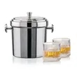 Milano Ice Bucket & Dillard On-the-Rocks Set | https://www.bestnamebadges.com