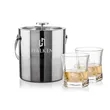 Catania Ice Bucket & Avalon On-the-Rocks Set | https://www.bestnamebadges.com