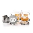 Baldoni Coasters & Aspen On-the-Rocks Set | https://www.bestnamebadges.com