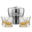 Genoa Ice Bucket & Langstaff On-the-Rocks Set | https://www.bestnamebadges.com